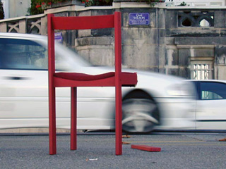 2000  Wood Chair, Paint